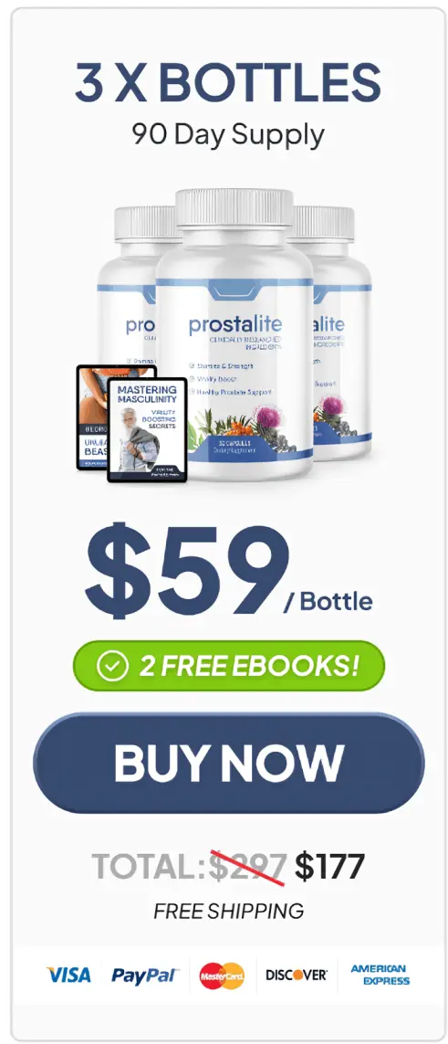 Order ProstaLite 3 bottles